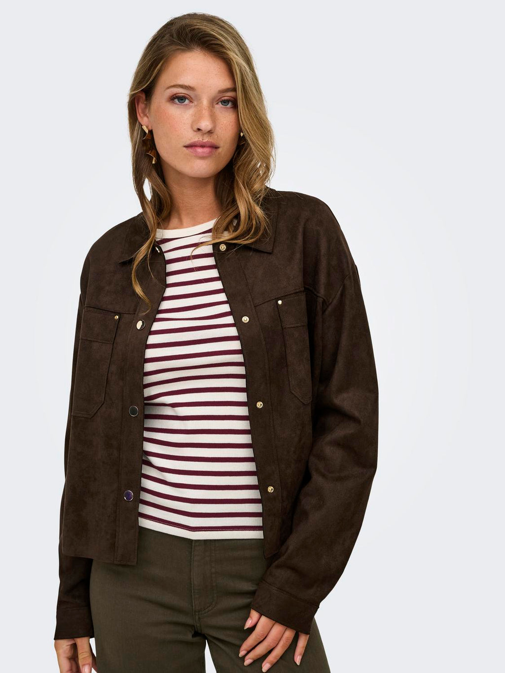 Jdyjulle L/S Fake Suede Shirt
