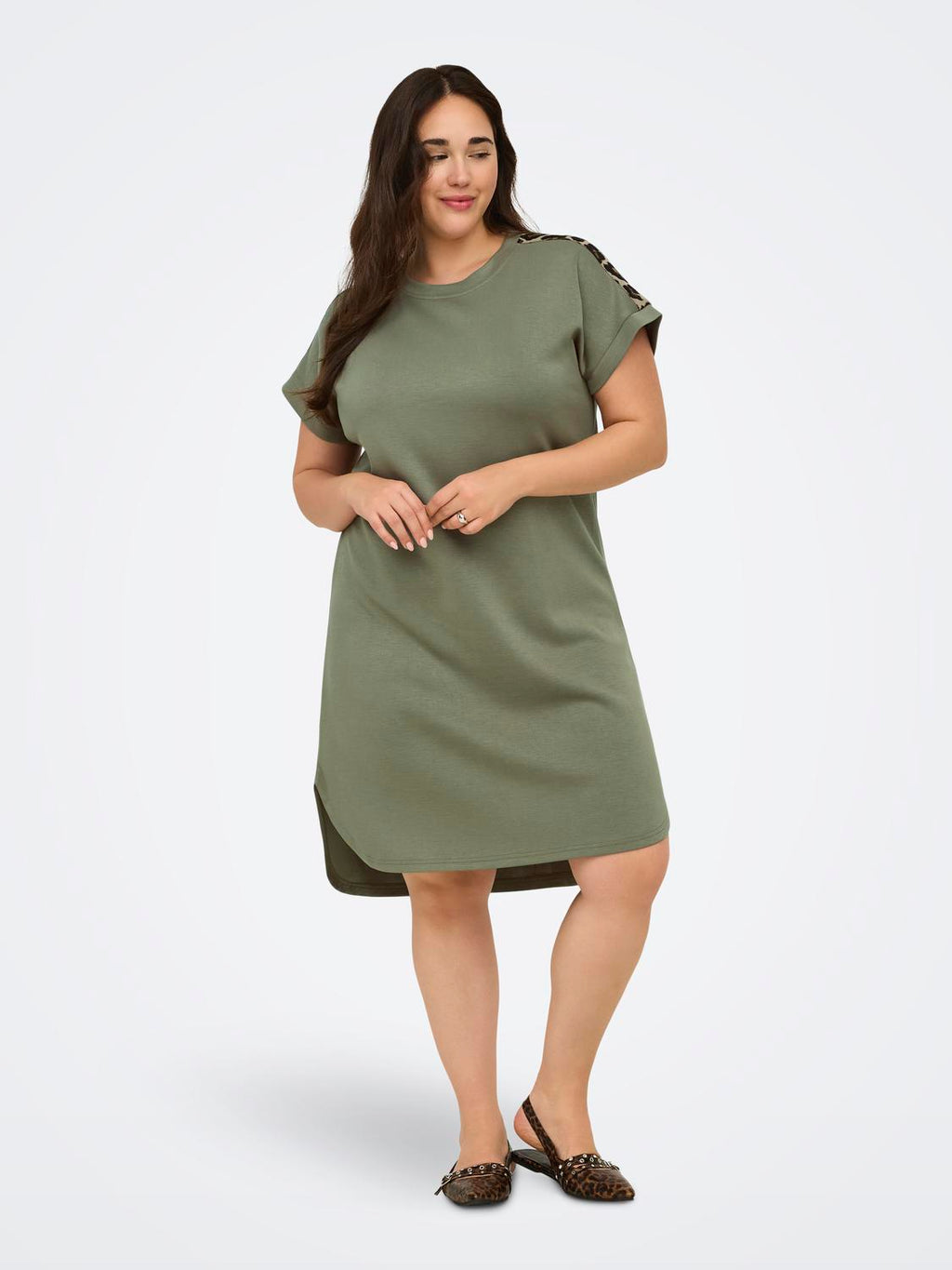 Carlise S/S O-Neck Dress Jrs