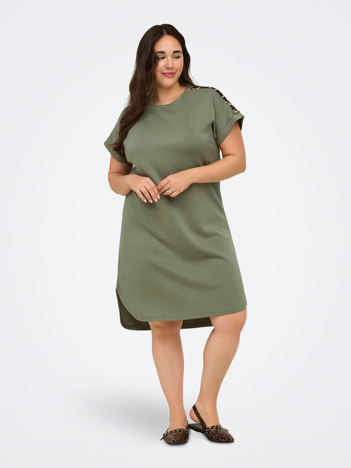 Carlise S/S O-Neck Dress Jrs