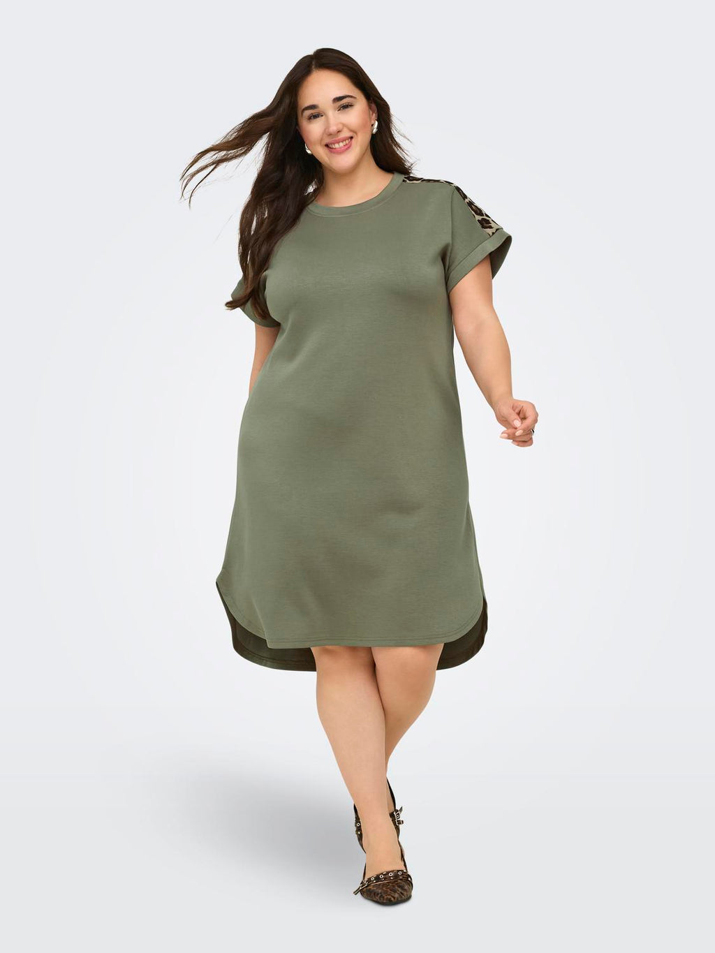 Carlise S/S O-Neck Dress Jrs