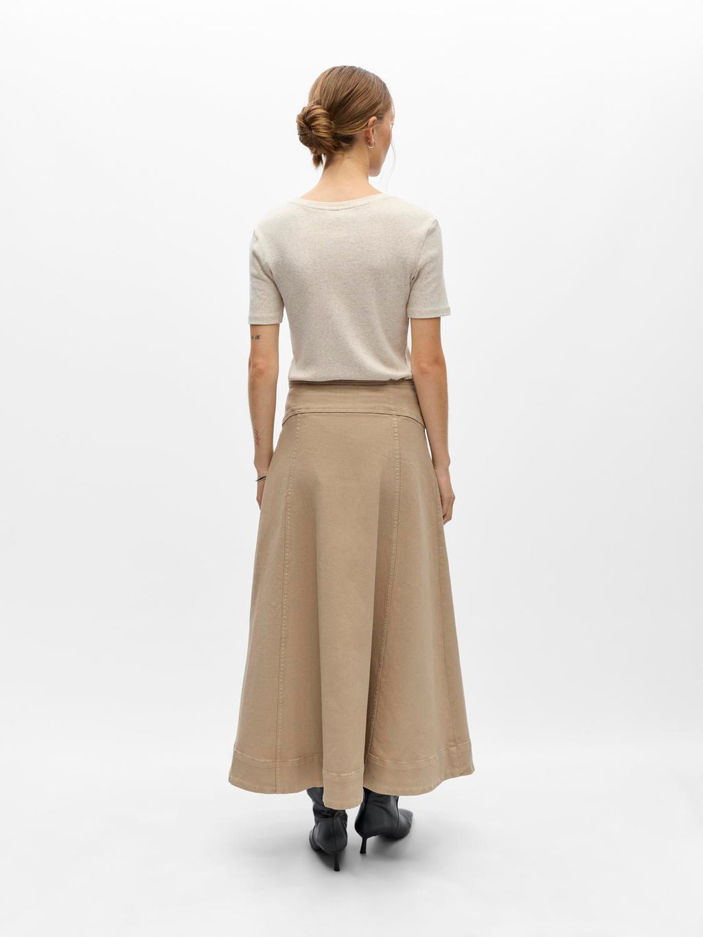 Objsina Hw Long A-Shape Skirt