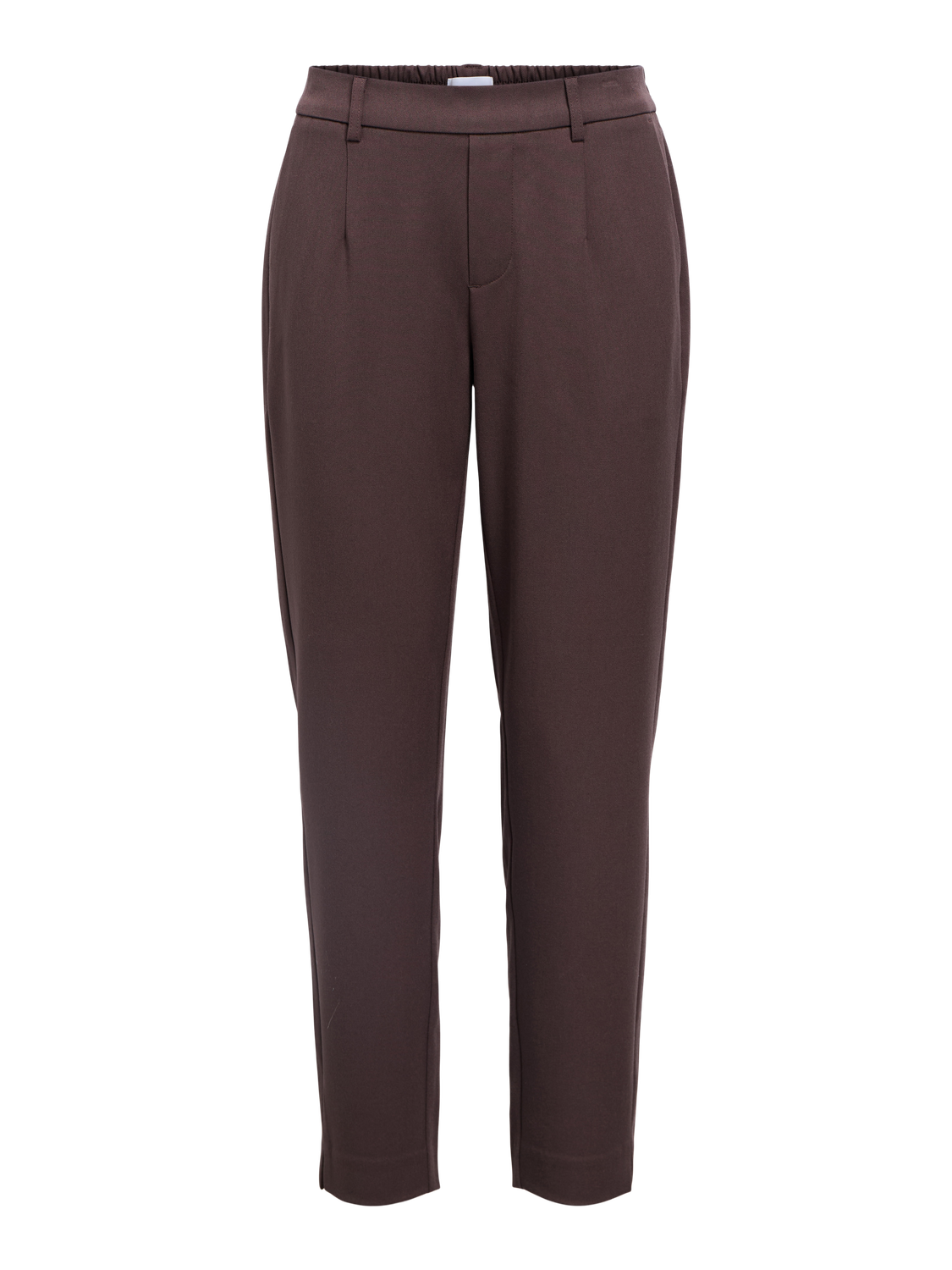 OBJLISA SLIM PANT HUMUS MELANGE