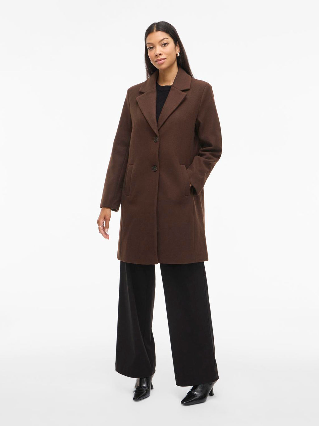 Viclaudia Button Coat