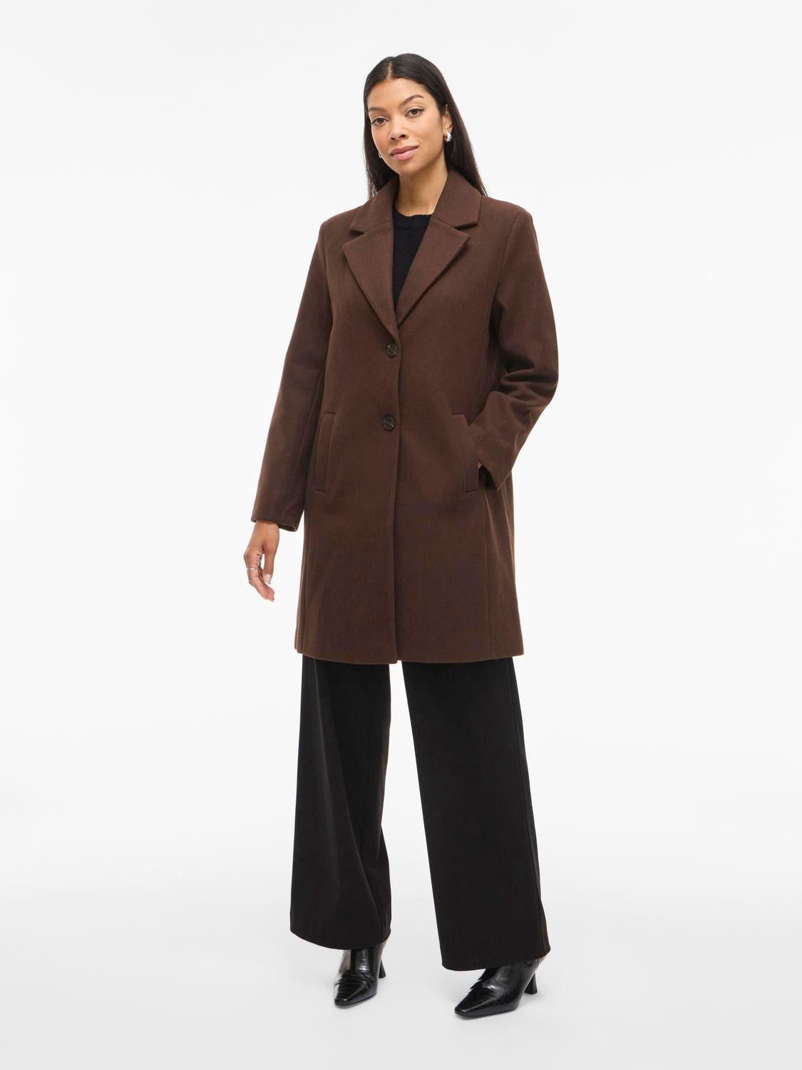 Viclaudia Button Coat